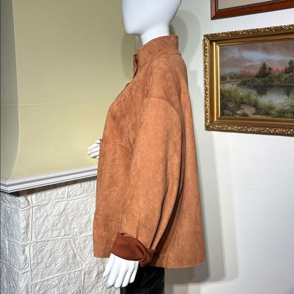 Marla Wynne Oversized Lightweight Microfibre Zip Jacket - Picture 5 of 14